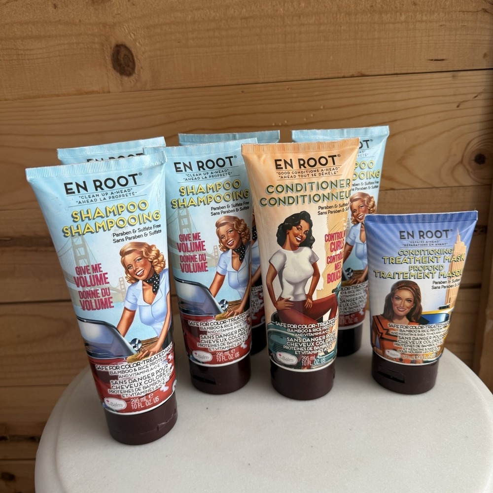 En Root Hair Product Lot‎ Shampoo Conditioner Old Stock Discontinued